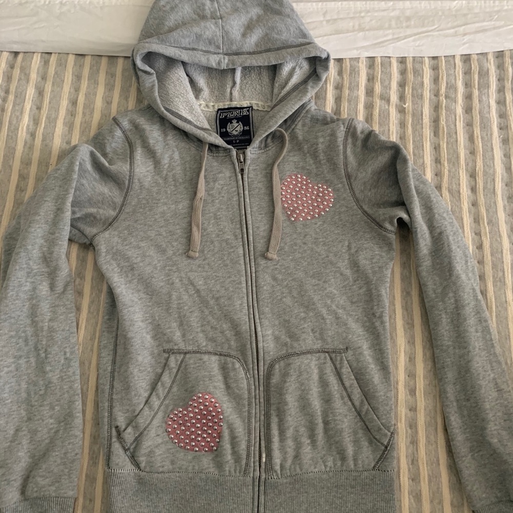 Victoria’s Secret pink sweatshirt